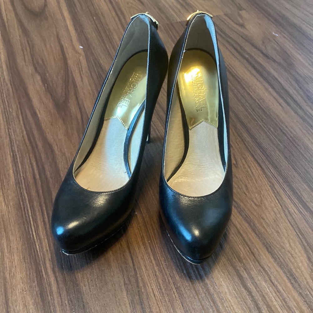 MICHAEL Michael Kors Black Platform Shoes